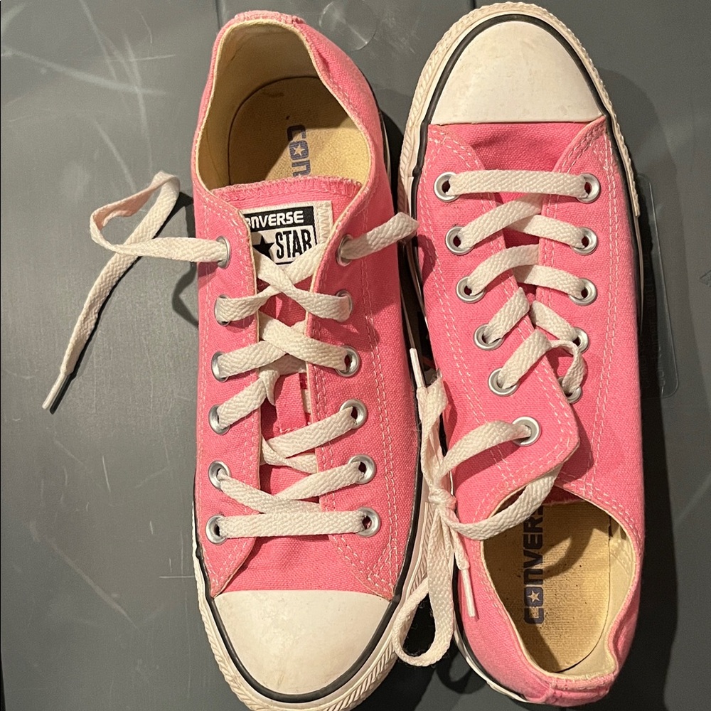 Converse Star Pink Canvas Sneakers